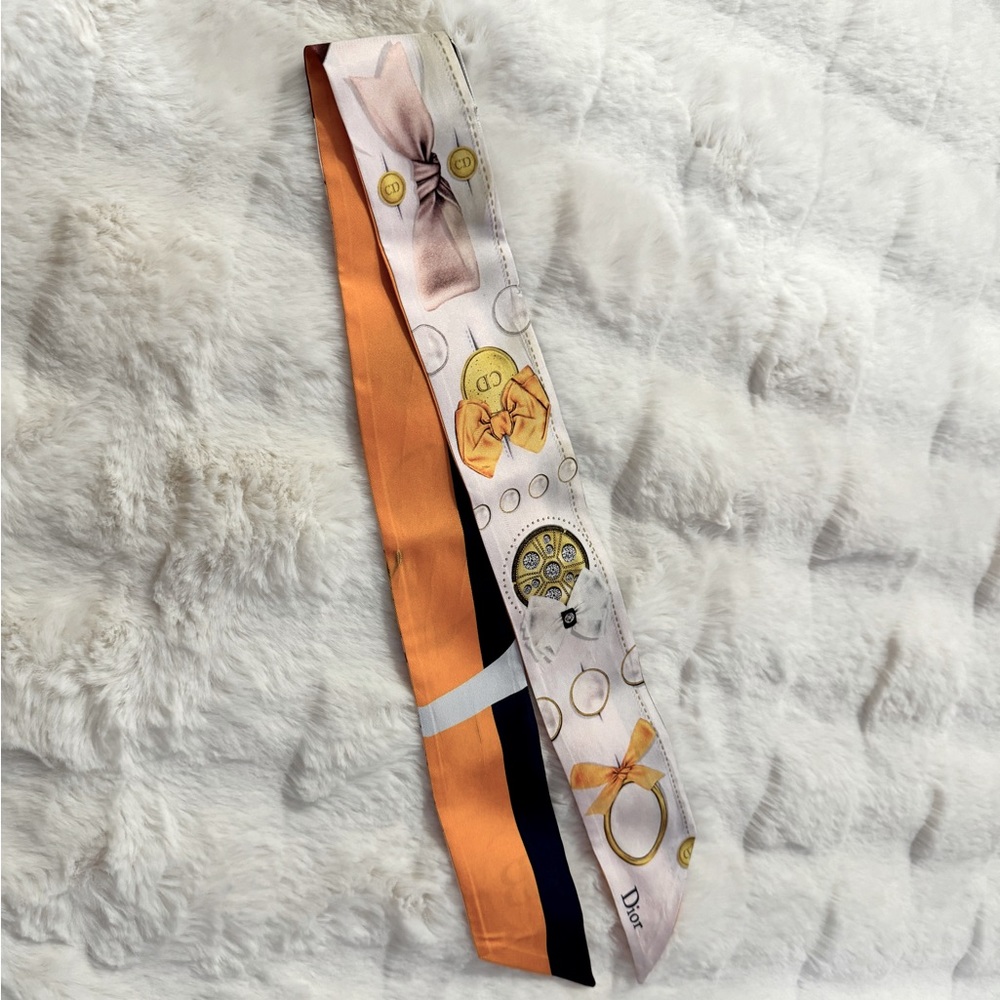 Dior Silk Twilly Scarf